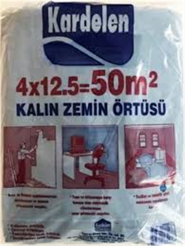 KARDELEN KALIN ZEMİN ÖRTÜSÜ EKONOMİK ÖRTÜ 50M2 (12ADET) 